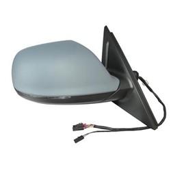 AUDI Q5 / SQ5 DOOR MIRROR RIGHT (Passenger Side) PWR/HTD/SIGNAL/LANE WARNING (WO/PUDDLE/DIMMING) OEM#8R1857410F01C-FPM 2009-2017 PL#AU1321121