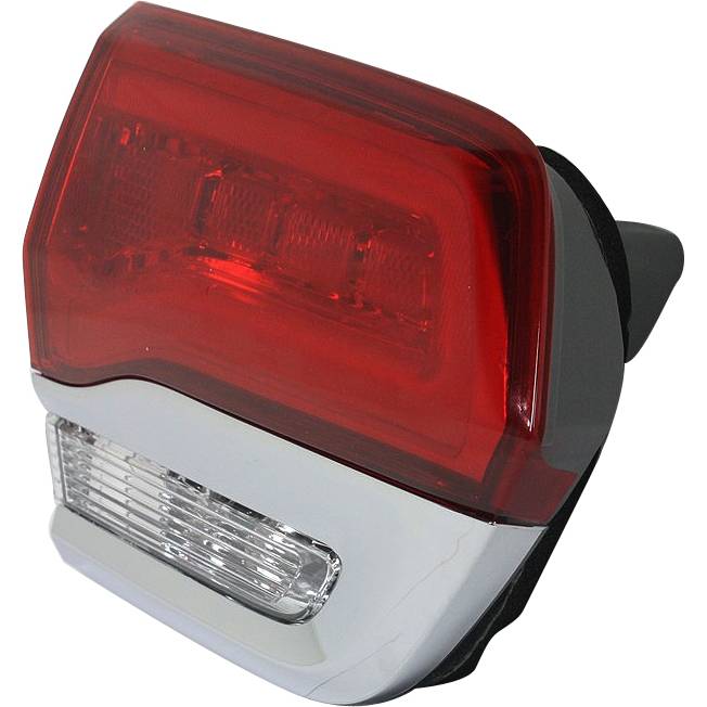 JEEP GRAND CHEROKEE BACK-UP LAMP ASSEMBLY LEFT (Driver Side) CHROME INSERT OEM#68110047AF 2014-2021 PL#CH2802105