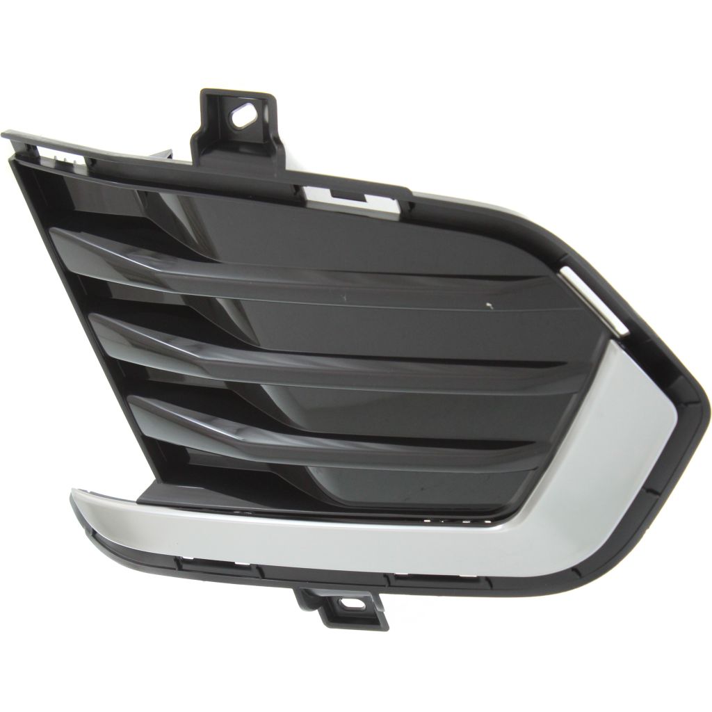 CADILLAC XT5 FOG LAMP COVER RIGHT (Passenger Side) BLACK W/SATIN CHROME MOLDING OEM#84107961 2017-2023 PL#GM1039205
