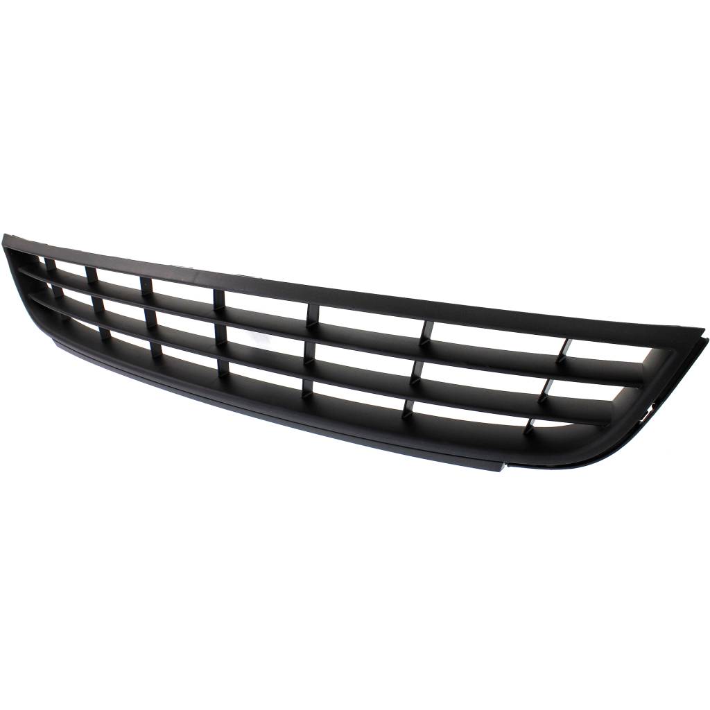 VOLKSWAGEN JETTA SEDAN (EXC GLI) FRONT BUMPER CENTER GRILLE BLACK (WO/CHR) OEM#5C68536779B9 2011-2014 PL#VW1036121