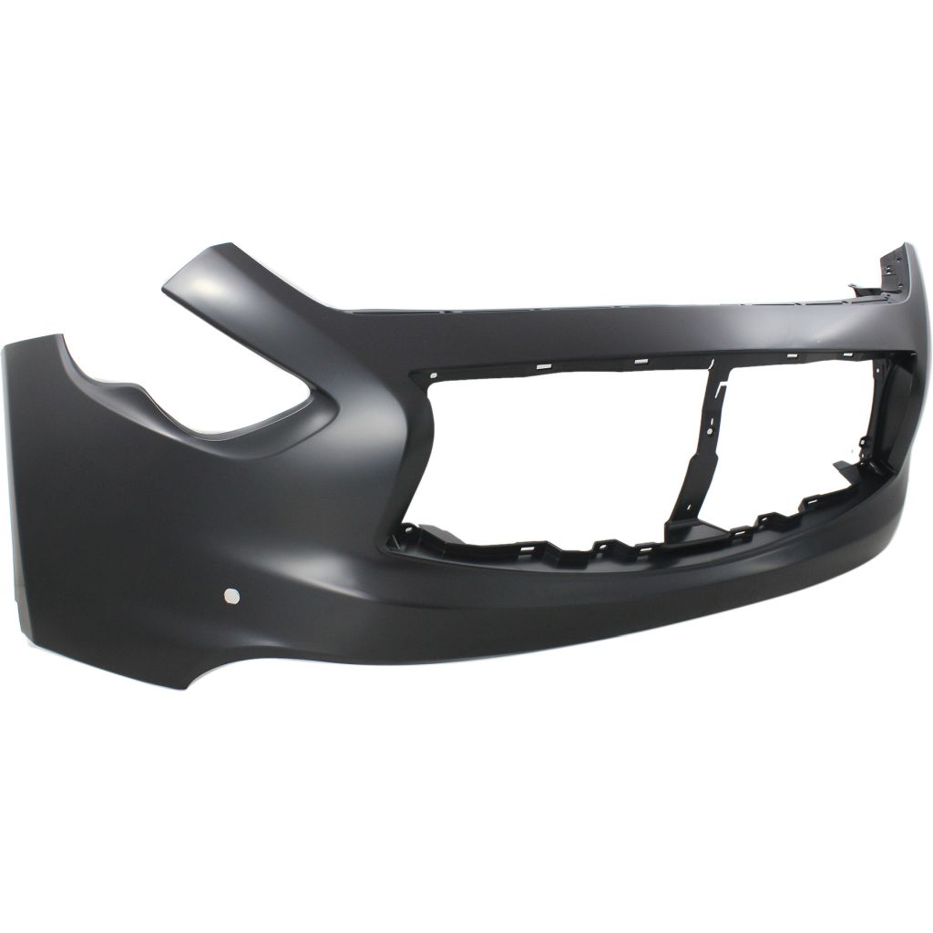 INFINITI QX70 FRONT BUMPER COVER PRIMED UPPER (W/ PARK SENSOR) OEM#FBM223EV1H 2014-2017 PL#IN1000254