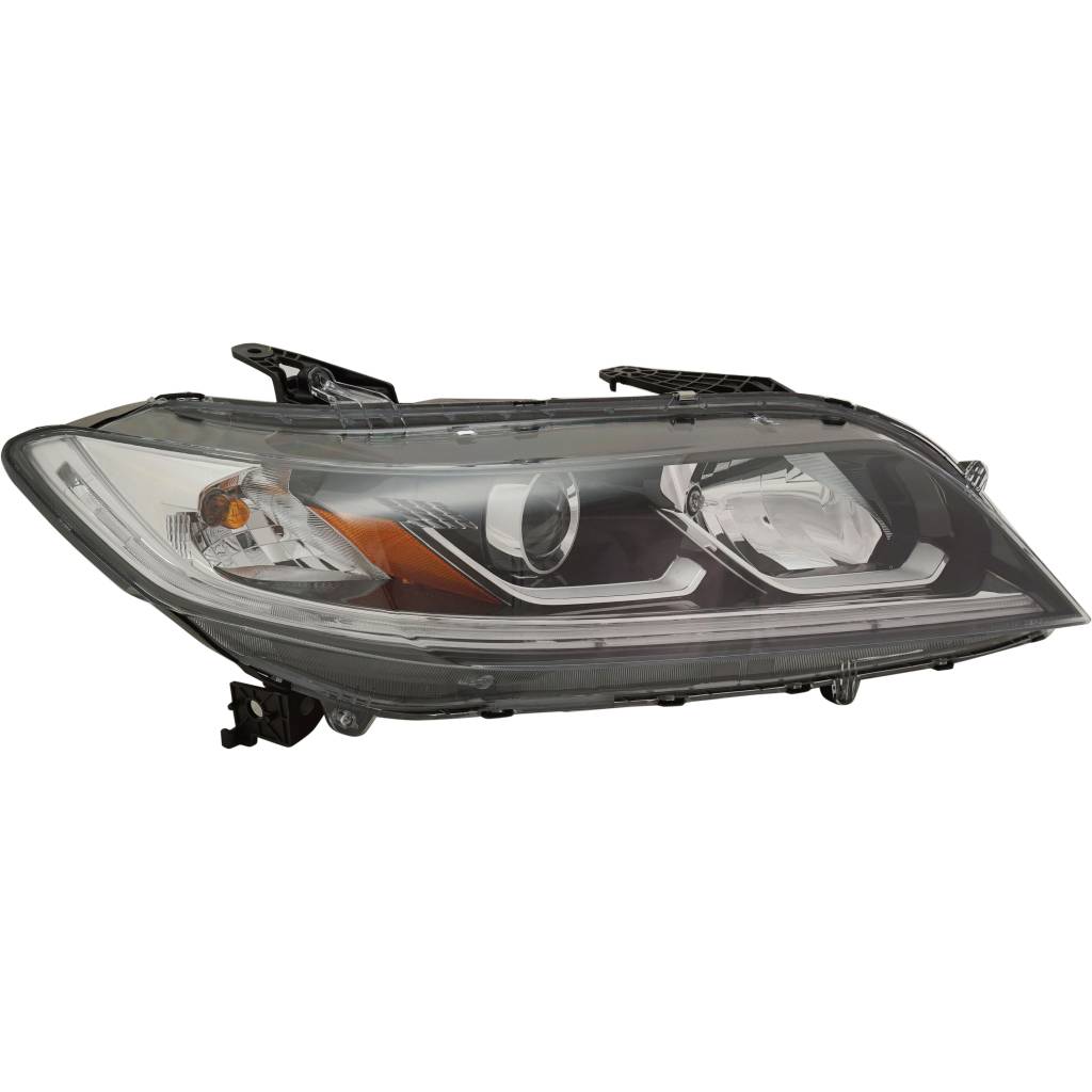 HONDA ACCORD COUPE HEAD LAMP ASSY RIGHT (Passenger Side) (HALOGEN)(LX-S) OEM#33100T3LA21 2016-2017 PL#HO2503179