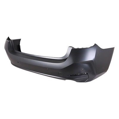 BMW BMW 3 SEDAN (330i/330e/M340i) REAR BUMPER COVER PRIMED (W/PK SENSOR)(WO/PARKING ASSIST)(330i/330e)(WO/M SPORT) OEM#51125A69624 2023-2025 PL#BM1100463