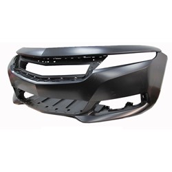 CHEVROLET IMPALA (NEW)(4pc T/L) FRONT BUMPER COVER PRIMED (3.6L)(WO/ADAPTIVE CRUISE) OEM#22990034 2014-2020 PL#GM1000959