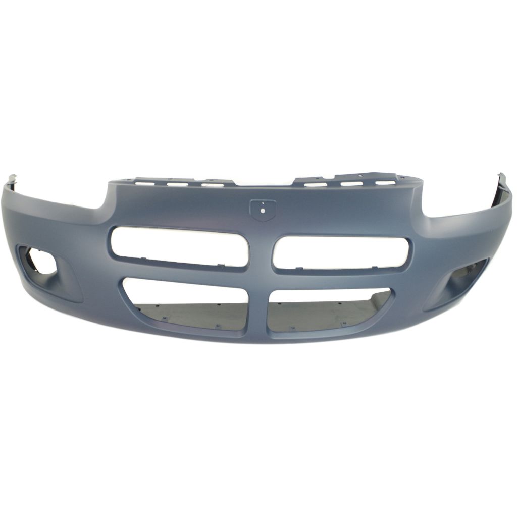 DODGE STRATUS/SEDAN FRONT BUMPER COVER PRIMED (W/FOG) OEM#4805250AC 2001-2003 PL#CH1000323