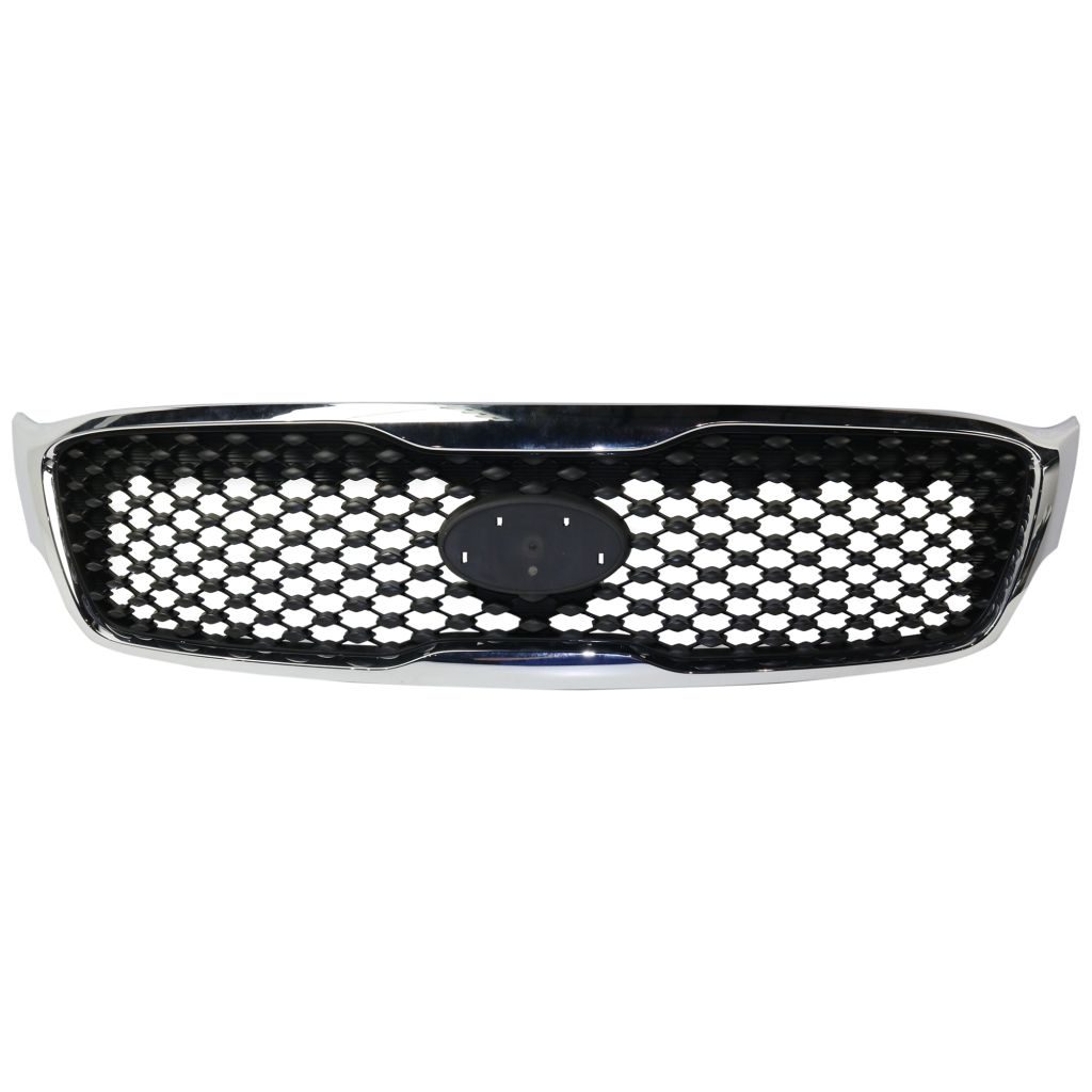 KIA SORENTO GRILLE ASSEMBLY CHR/MAT-BLK (L/LX/EX) **CAPA** OEM#86380C6000 2016-2018 PL#KI1200181C