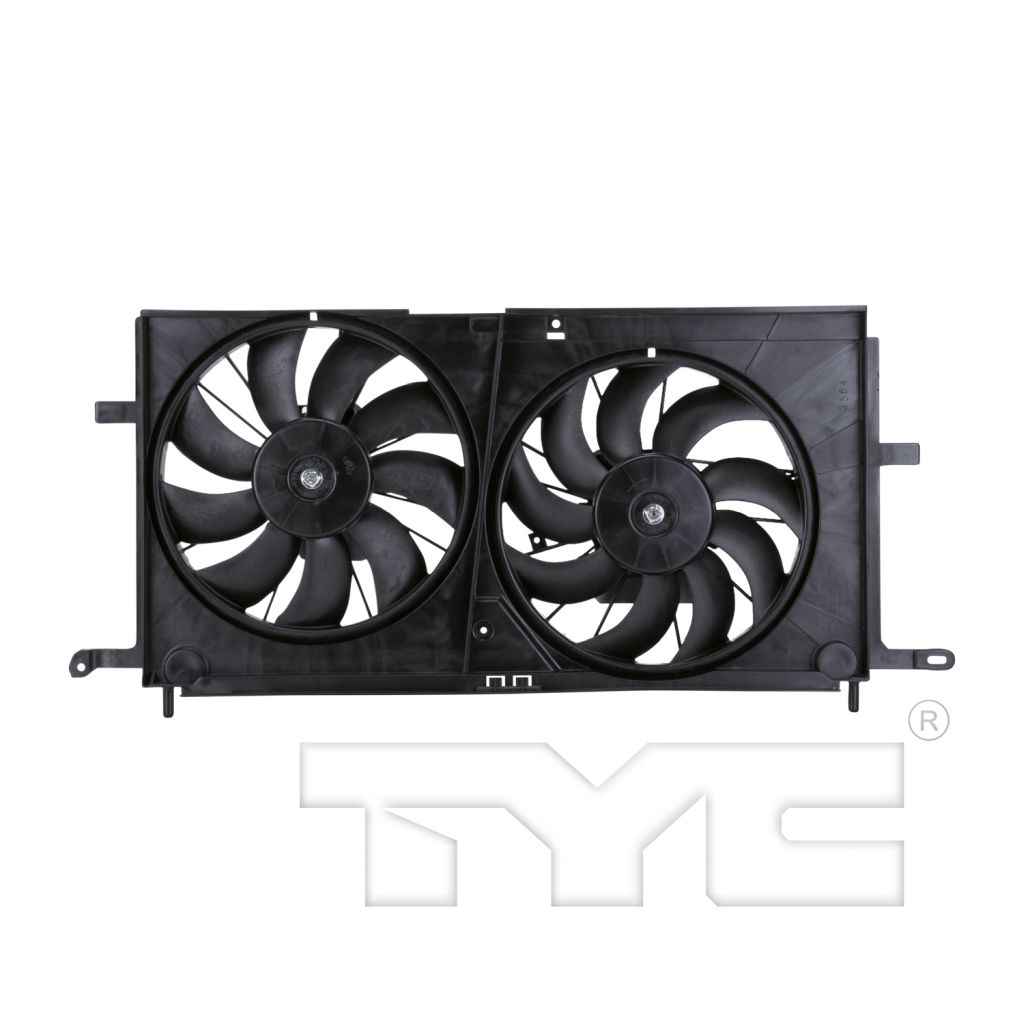 BUICK RENDEZVOUS RADIATOR & A/C FAN ASSY (STD DUTY)(DUAL FAN) OEM#10427858-PFM 2002-2007 PL#GM3115137