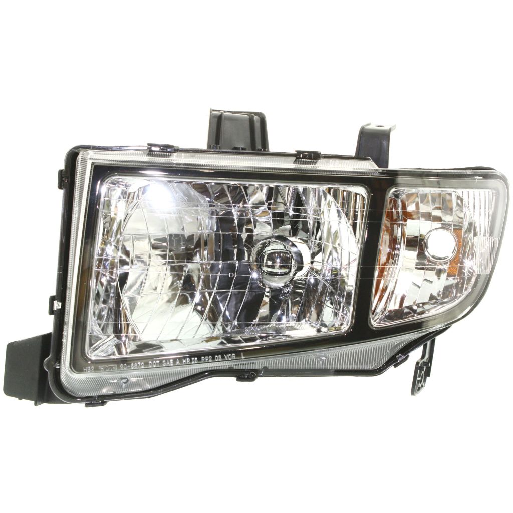HONDA RIDGELINE HEAD LAMP UNIT LEFT (Driver Side)(CHR BEZEL)(EXC SPORT) OEM#33151SJCA11 2009-2014 PL#HO2518128