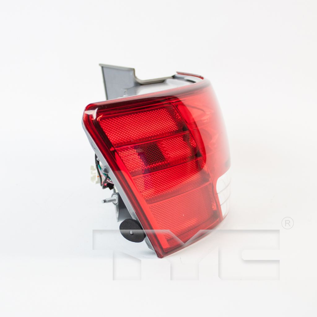 HYUNDAI SONATA TAIL LAMP ASSEMBLY LEFT (Driver Side) (OUTER)(RED/CLEAR)(To 12-17-07) OEM#924010A000 2006-2008 PL#HY2800135