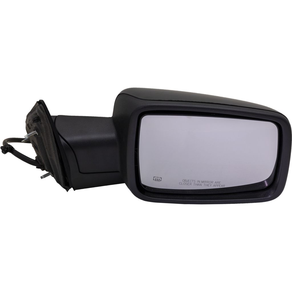 DODGE TRUCKS & VANS DODGE/PU (R1500)( CLASSIC) DOOR MIRROR RIGHT (Passenger Side) PWR/HTD/SIGNAL/PUDDL/P-FOLD (WO/TOW)(BLACK) OEM#5XY521XRAK 2018-2019 PL#CH1321486