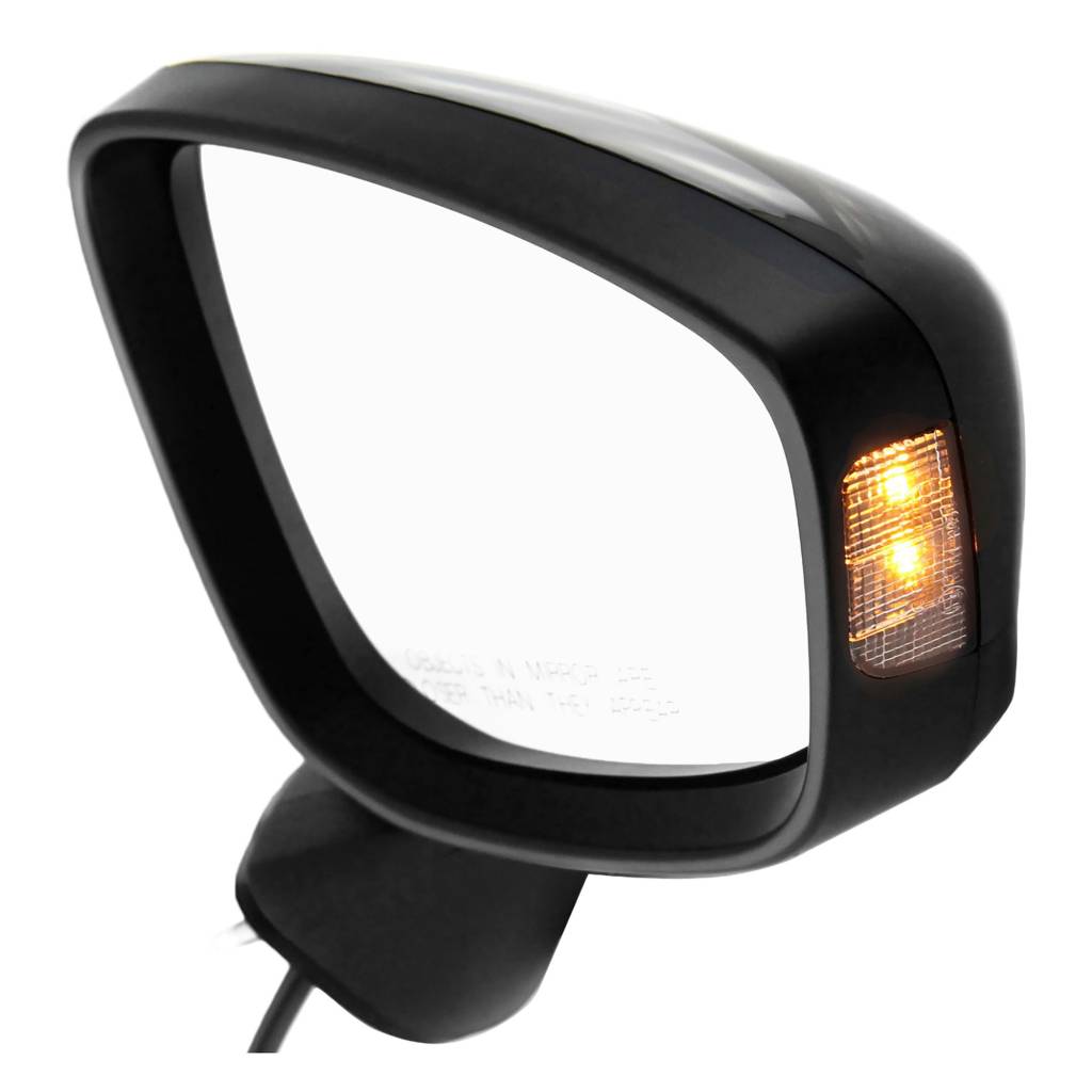 MAZDA CX-5 DOOR MIRROR RIGHT (Passenger Side) PWR/NON-HTD/SIGNAL (WO/BLIND SYSTEM)(TO 4-1-14) OEM#KD3569121H-PFM 2013-2015 PL#MA1321175