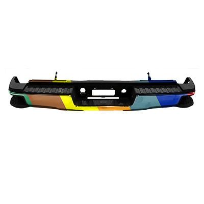 GM TRUCKS & VANS SILVERADO/PU 2500/3500 (CHEVY) STEP BMP ASSY CHROME (SINGLE REAR WHEEL)(WO/SENSOR)(WO/HITCH BAR) OEM#84077955-PFM 2015-2019 PL#GM1103182