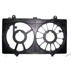 NISSAN(DATSUN) SENTRA RADIATOR & A/C FAN ASSEMBLY (2.0L)(EXC SR)(DUAL FAN) OEM#21481ET000 2007-2012 PL#NI3117101