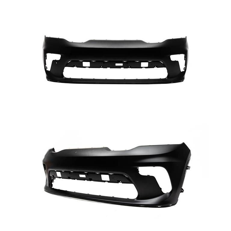 DODGE TRUCKS & VANS DURANGO FRONT BUMPER COVER PRIMED (WO/SENSOR) OEM#68510292AC 2021-2025 PL#CH1000A49