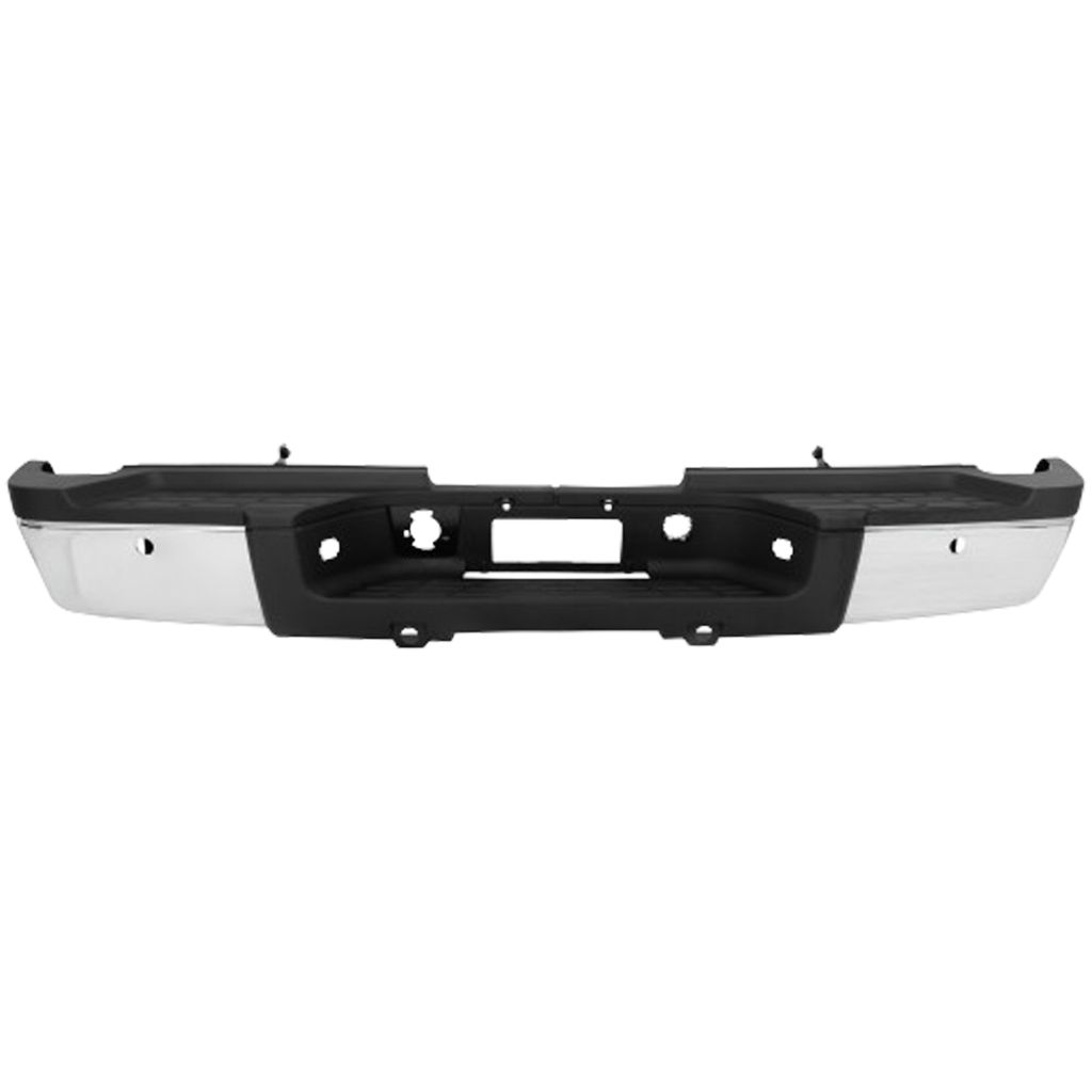 GM TRUCKS & VANS SIERRA/PU 2500/3500 STEP BUMPER ASSY CHROME (DUAL REAR WHEEL)(W/ SENSOR) OEM#22792252-PFM 2011-2014 PL#GM1103167