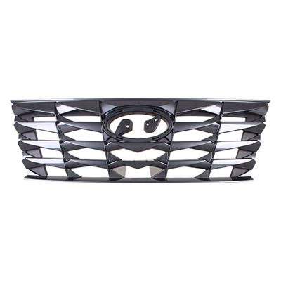 HYUNDAI TUCSON HYBRID/PLUG-IN HYBRID GRILLE PTD-BLACK (WO/CAMERA) OEM#86350N9000 2022-2024 PL#HY1200248