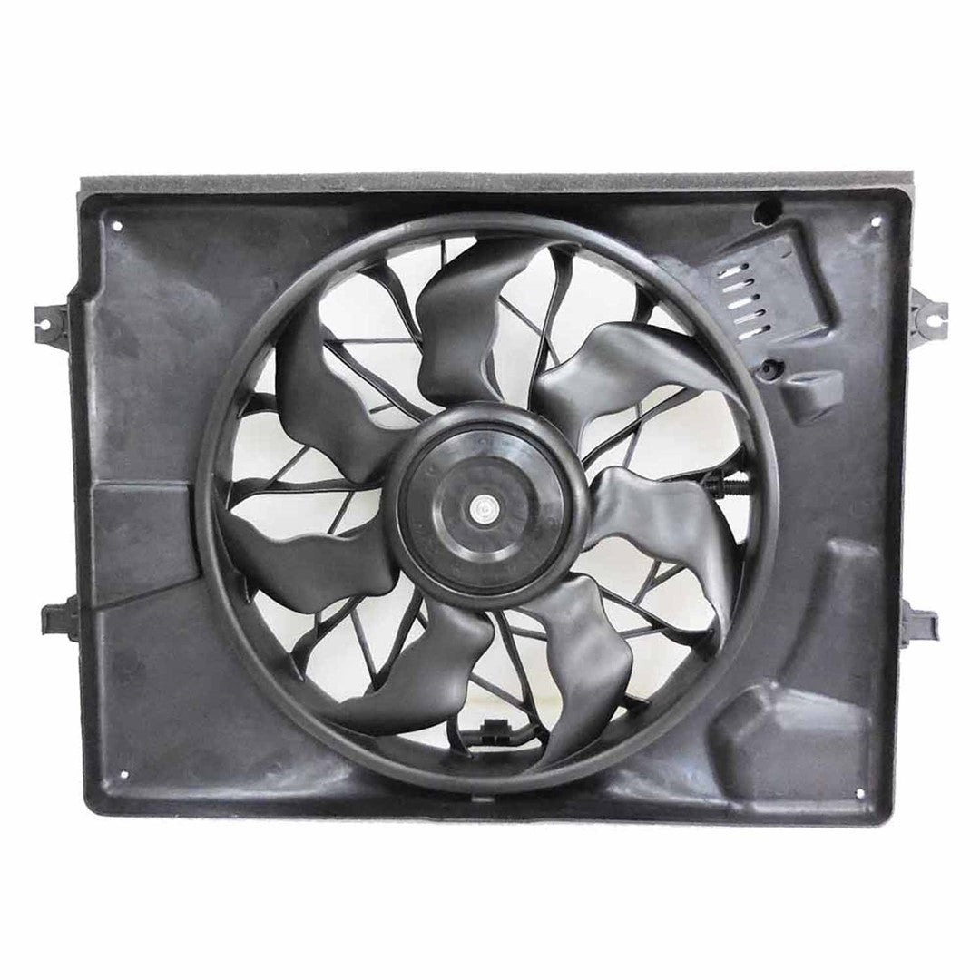 KIA OPTIMA HYBRID RADIATOR & A/C FAN ASSEMBLY W/MODULE OEM#25380E6000 2017-2020 PL#HY3115159