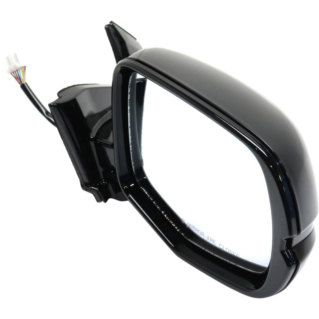 HONDA RIDGELINE DOOR MIRROR RIGHT (Passenger Side) PWR/HTD (W/MEMORY)(GLOSS BLACK)(BLACK EDITION) OEM#76200T6ZA21ZD 2017-2020 PL#HO1321313