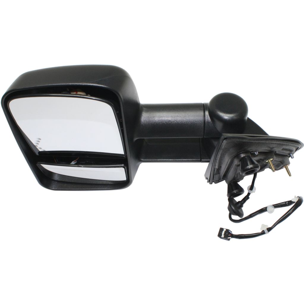 GM TRUCKS & VANS SIERRA/PU 2500/3500 (GMC) DOOR MIRROR LEFT (Driver Side) PWR/HTD/M-FOLD (TOW TYPE)(DUAL ARM)(W/SIGNAL IN GLASS)(BLK) OEM#22820397 2015-2019 PL#GM1320458