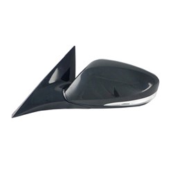 HYUNDAI VELOSTER DOOR MIRROR LEFT (Driver Side) PWR/HTD (W/SIGNAL)(SMOOTH BASE) OEM#876102V350-PFM 2012-2013 PL#HY1320195