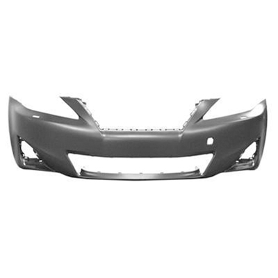 LEXUS IS 250/350 (SEDAN) FRONT BUMPER COVER PRIMED (W/ WASHER)(WO/SENSOR) OEM#5211953981 2011-2013 PL#LX1000215
