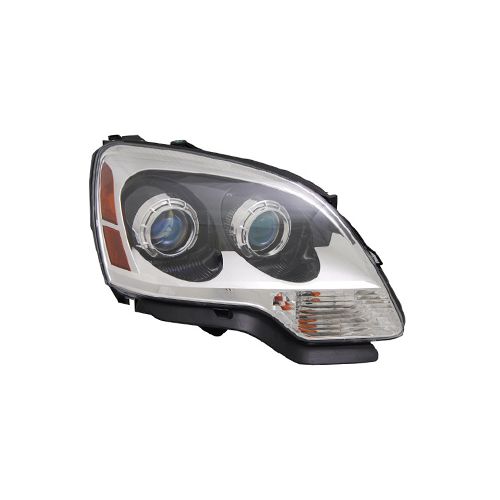 GM TRUCKS & VANS ACADIA / ACADIA LIMITED HEAD LAMP ASSEMBLY RIGHT (Passenger Side) (HALOGEN)(BLUE PROJECTOR LENS) OEM#25826764 2007-2008 PL#GM2503294