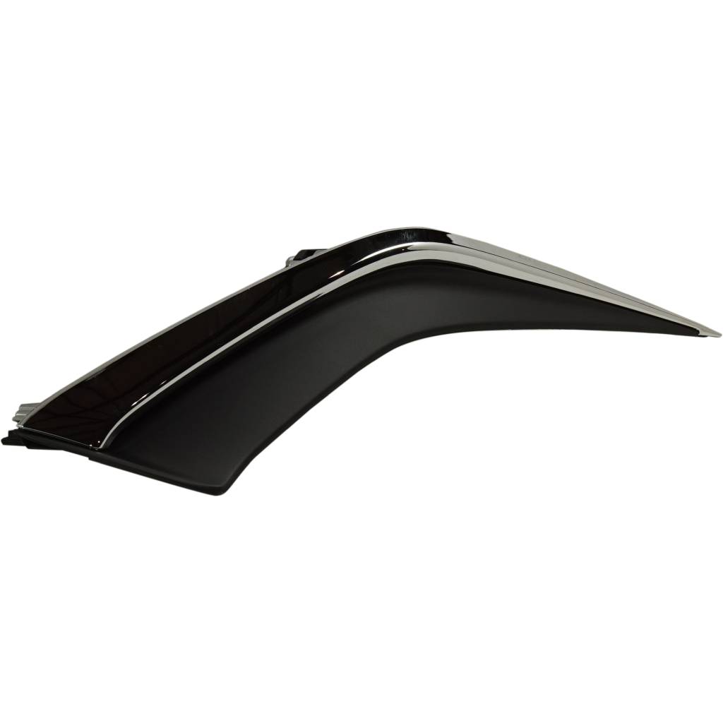 LEXUS ES 300h FRONT BUMPER COVER SIDE INSERT RIGHT (Passenger Side) CHROME/BLACK (WO/F SPORT PKG) **CAPA** OEM#5310506010 2019-2024 PL#LX1039128C