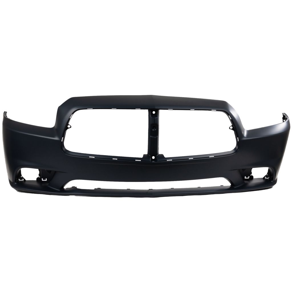 DODGE CHARGER FRONT BUMPER COVER PRIMED (W/ ADAPTIVE CRUISE)(EXC SRT-8) OEM#68092597AA 2011-2014 PL#CH1000993