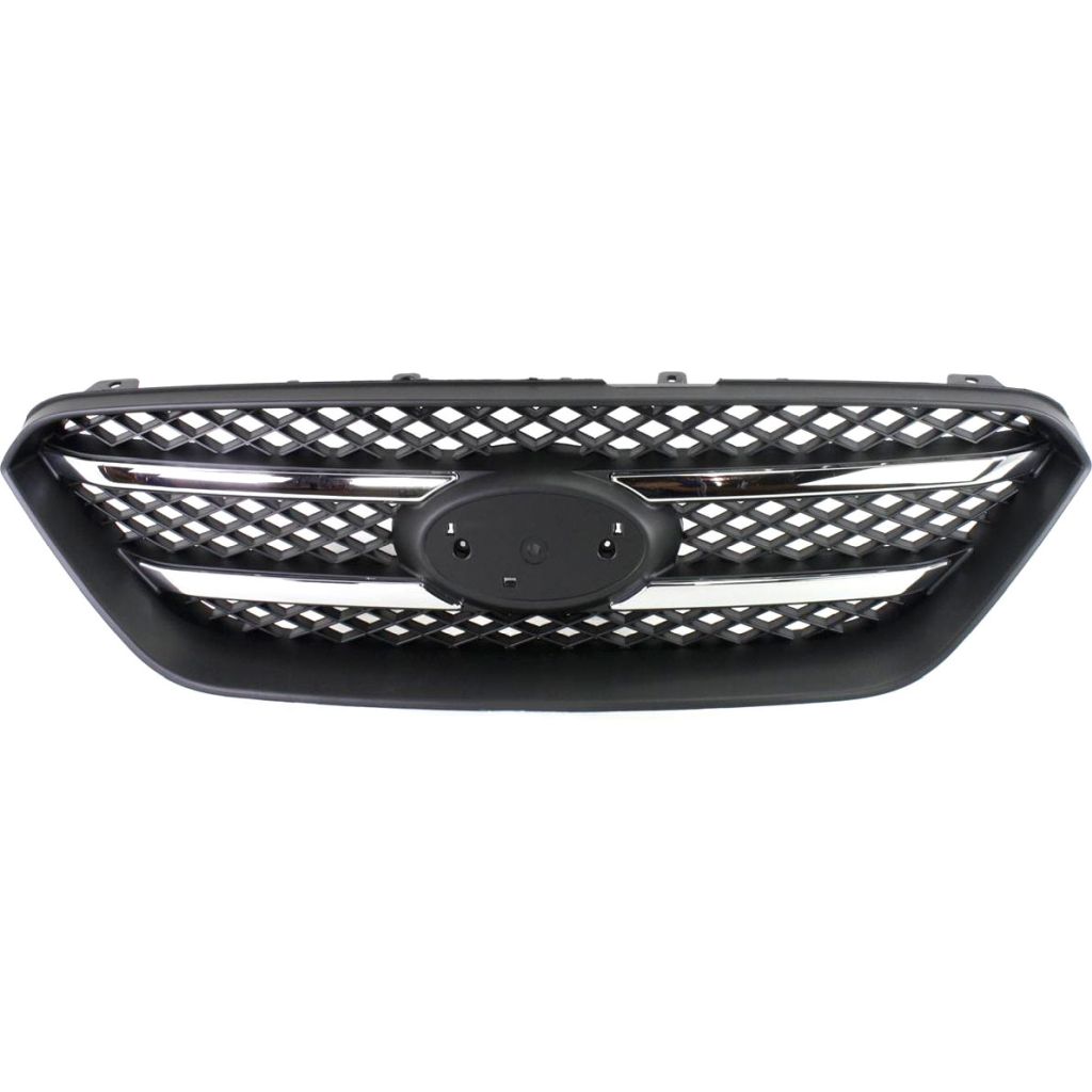 KIA RONDO GRILLE ASSEMBLY CHR/BLK OEM#863801D001 2007-2010 PL#KI1200131
