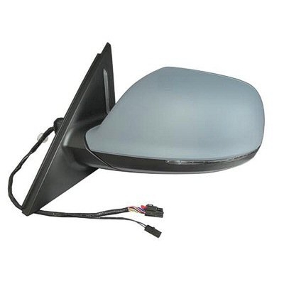 AUDI Q5 / SQ5 DOOR MIRROR LEFT (Driver Side) PWR/HTD/SIGNAL/LANE WARNING (WO/PUDDLE/DIMMING) OEM#8R1857409F01C-FPM 2009-2017 PL#AU1320121