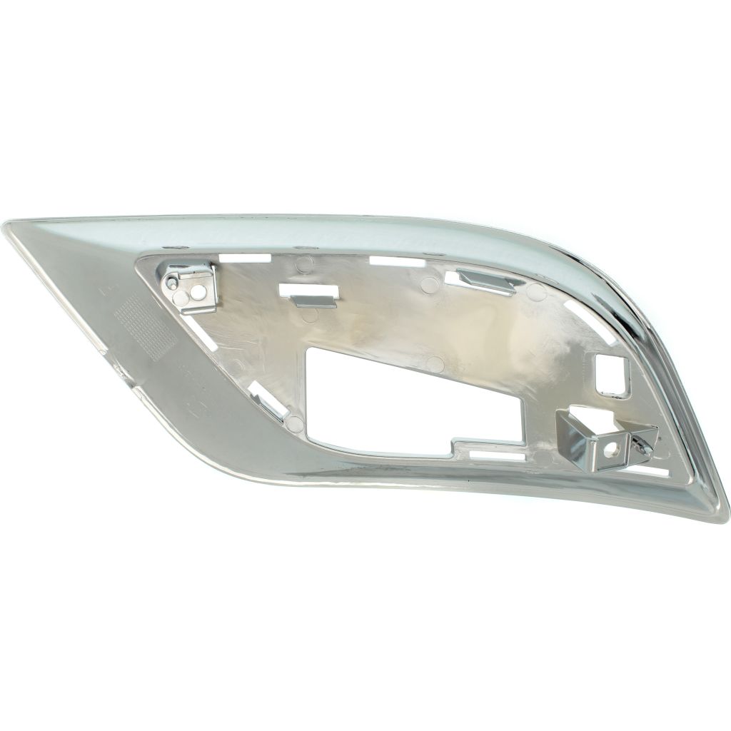 JEEPVEHICLE GRAND CHEROKEE / GRAND CHEROKEE WK FRONT BUMPER OUTER GRILLE FRAME RIGHT (Passenger Side) CHROME (SUMMIT) OEM#6AH12SZ0AB 2017-2021 PL#CH1039186