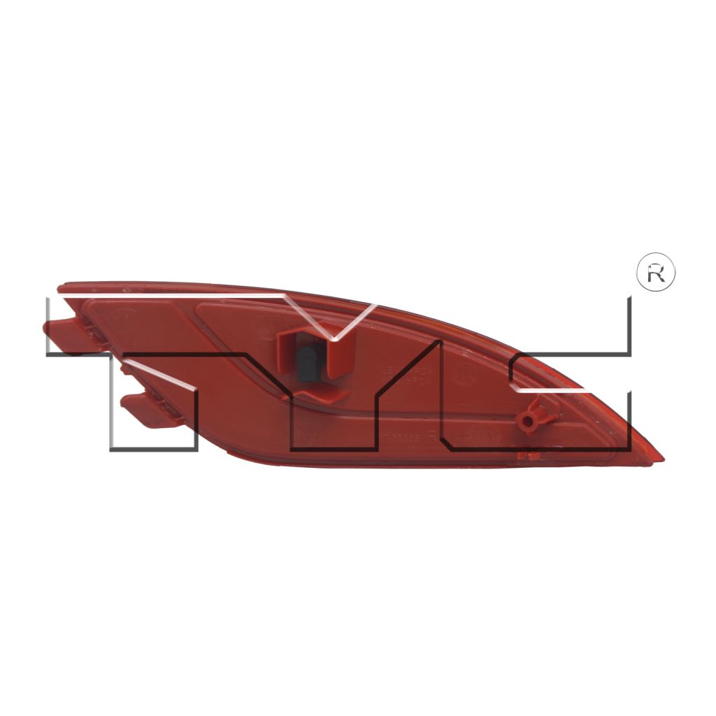 HYUNDAI TUCSON REAR BUMPER REFLECTOR RIGHT (Passenger Side) **CAPA** OEM#924062S100 2010-2015 PL#HY1185108C