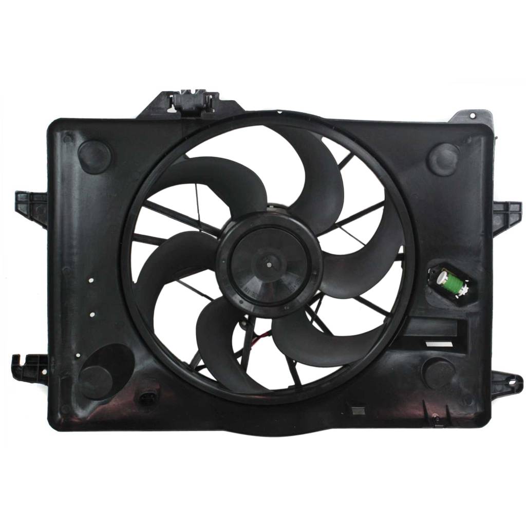MERCURY GRAND MARQUIS RADIATOR & A/C FAN ASSEMBLY (FROM 4-8-00)(SINGLE FAN) OEM#1W1Z8C607AA 2000-2002 PL#FO3115121