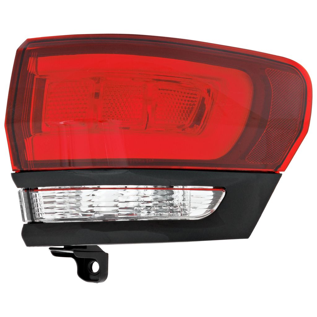 JEEPVEHICLE GRAND CHEROKEE / GRAND CHEROKEE WK TAIL LAMP ASSY LEFT (Driver Side) BUMPERLK INSERT (SRT/TRACKHAKWK)**CAPA** OEM#68142943AH 2014-2021 PL#CH2804108C