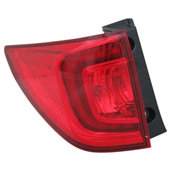 HONDA PILOT TAIL LAMP ASSEMBLY LEFT (Driver Side) (OUTER) **CAPA** OEM#33550TG7A01 2016-2018 PL#HO2804107C