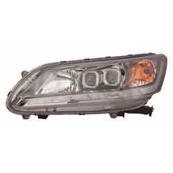 HONDA ACCORD HYBRID HEAD LAMP ASSEMBLY LEFT (Driver Side) (LED)**CAPA** OEM#33150T3VA51 2014-2015 PL#HO2502164C
