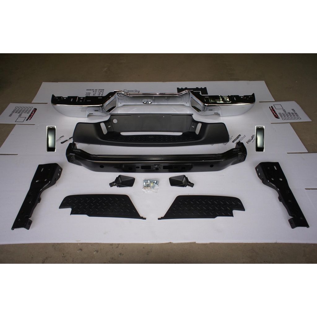 GM TRUCKS & VANS CANYON STEP BUMPER ASSY CHROME (W/O XTREME & TOWING)**CAPA** OEM#20815916-PFM 2008-2012 PL#GM1103156C