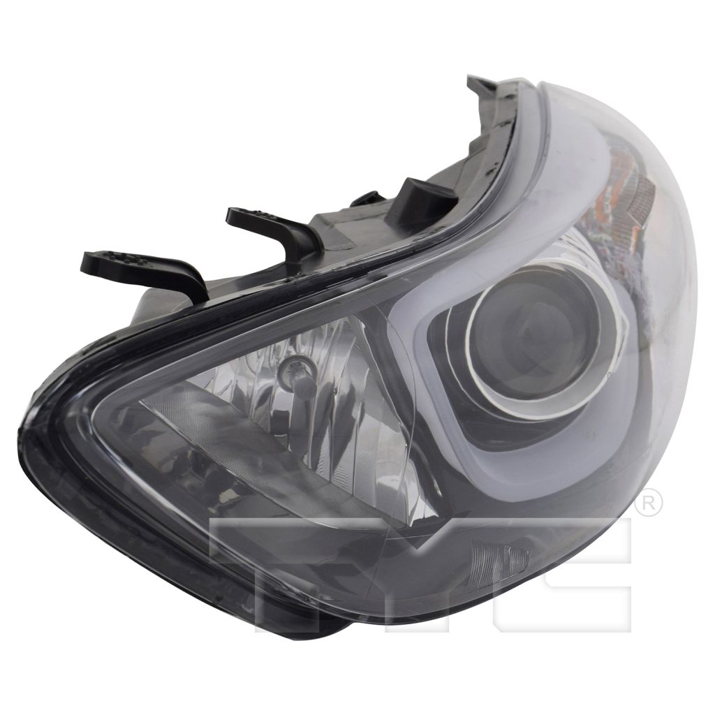 HYUNDAI ELANTRA SEDAN HEAD LAMP ASSEMBLY LEFT (Driver Side) (W/ LED) (KOREA) **CAPA** OEM#921013X450 2014-2016 PL#HY2502188C