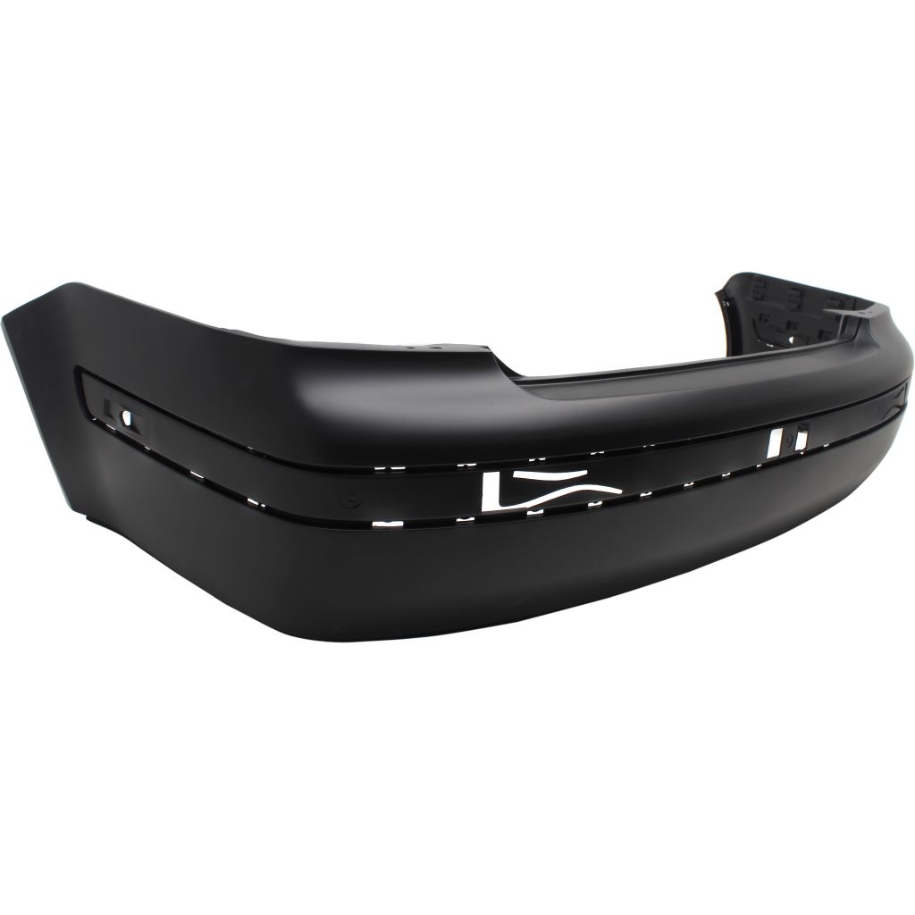 VOLKSWAGEN JETTA (GEN 4) REAR BUMPER COVER PRIMED (SEDAN)(W/MLDG HOLE & LOWER SPOILER BUILT IN) OEM#1J5807417BGRU-PFM 1999-2005 PL#VW1100144