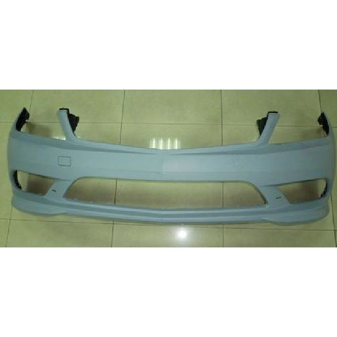 MERCEDES-BENZ C-CLASS SEDAN (204) FRONT BUMPER COVER PRIMED (SPORT)(WO/WASH)(WO/SEN)(EXC C63)(LED DRL) **CAPA** OEM#2048856138 2011 PL#MB1000424C