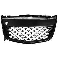 MAZDA CX-7 FRONT BUMPER GRILLE ASSEMBLY CHR/BLK (WO/FOG) OEM#EH44501T0H 2010-2012 PL#MA1036121