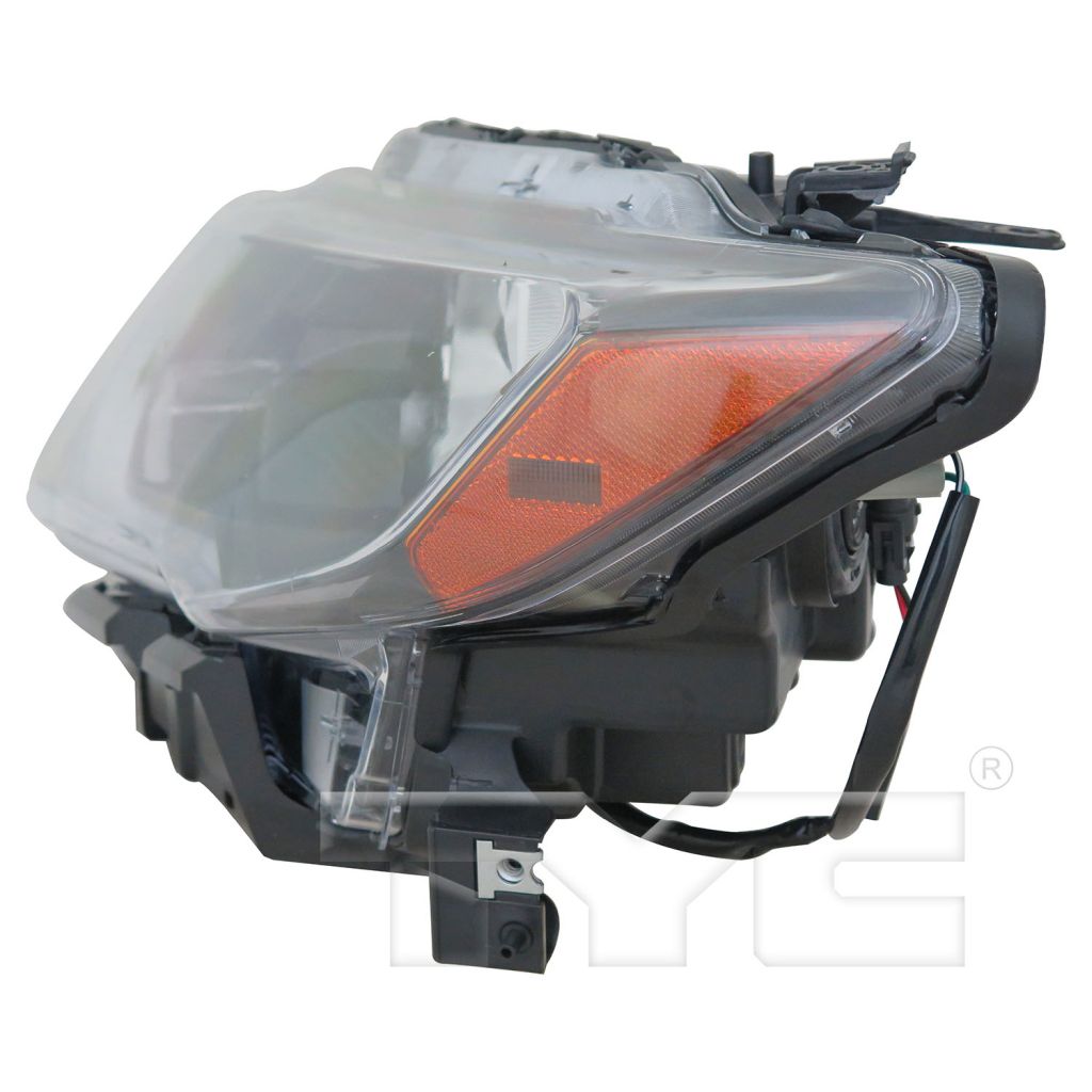NISSAN(DATSUN) ROGUE HYBRID HEAD LAMP ASSEMBLY LEFT (Driver Side) (HALOGEN HEAD/LAMP)**CAPA** OEM#260606FL0A 2017-2019 PL#NI2502254C
