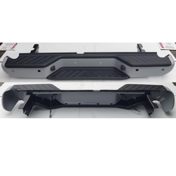 NISSAN(DATSUN) FRONTIER STEP BUMPER ASSEMBLY PTD (W/ SENSOR HOLES) **CAPA** OEM#850109BF1E-PFM 2013-2021 PL#NI1103126C