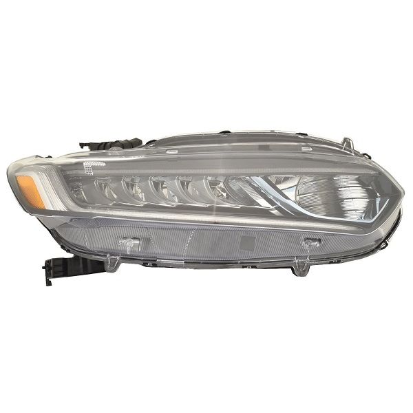 HONDA ACCORD HYBRID HEAD LAMP ASSY RIGHT (Passenger Side) (HALOGEN)(BASE/EX/EX-L) **CAPA** OEM#33100TVAA51 2018-2020 PL#HO2503196C