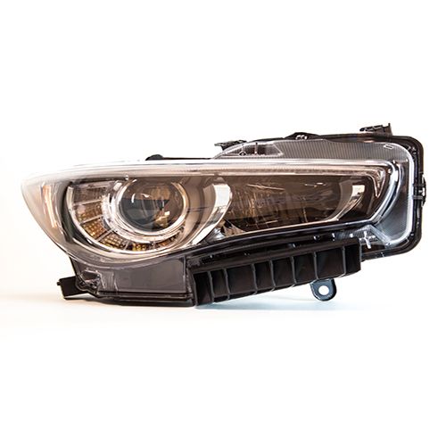 INFINITI Q50 HEAD LAMP ASSEMBLY RIGHT (Passenger Side) (WO/ADAPTIVE) **CAPA** OEM#260104HB0B 2014-2017 PL#IN2503157C