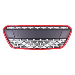 CHEVROLET SPARK FRONT BUMPER GRILLE LOWER (WO/CHR TRIM)(W/RED MLDG)(1LT)**CAPA** OEM#42389914 2016-2018 PL#GM1036182C