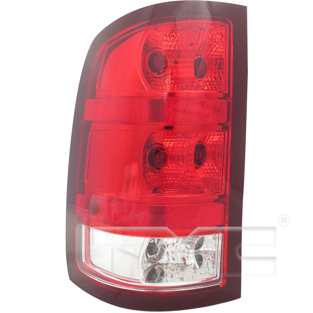 GM TRUCKS & VANS SIERRA/PU 2500/3500 (GMC) TAIL LAMP ASSEMBLY LEFT (Driver Side)(SINGLE REAR WHEEL)(921 BACK UP BULB) **CAPA** OEM#20840273 2010 PL#GM2800250C