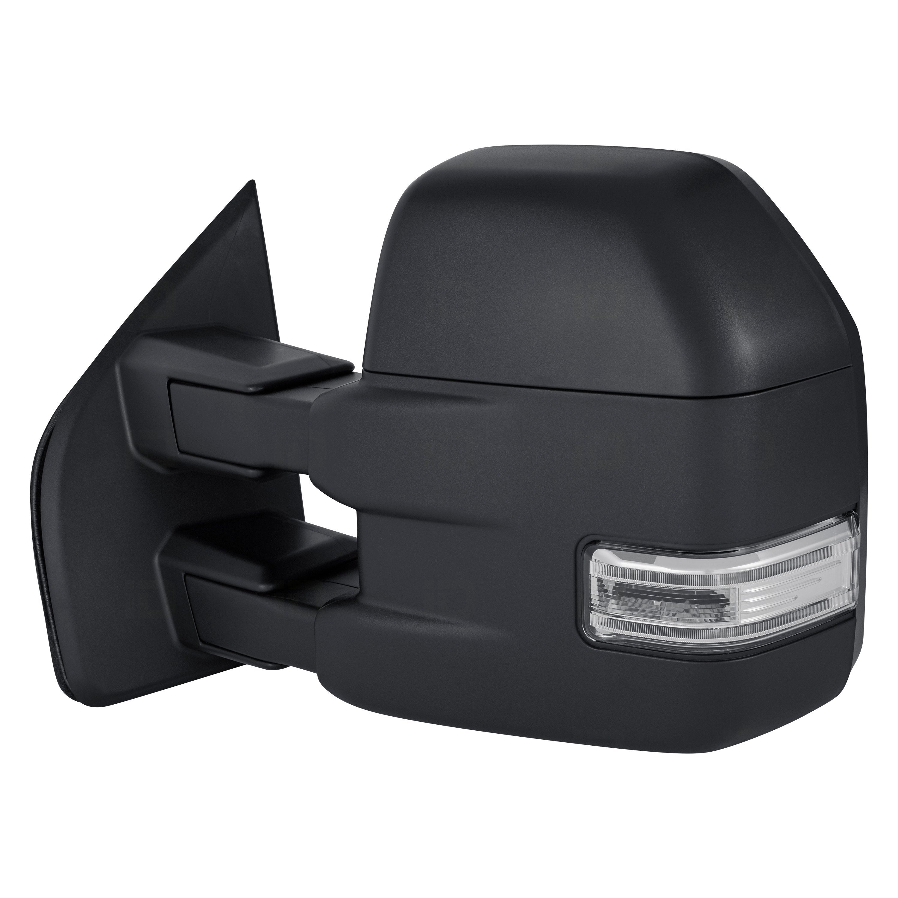 FORD TRUCKS & VANS FORD/PU (F150)(EXC RAPTOR) DOOR MIRROR LEFT (Driver Side) MANUAL (W/SIGNAL)(TOW TYPE)(TXT CVR) OEM#FL3Z17683AC 2015-2018 PL#FO1320516