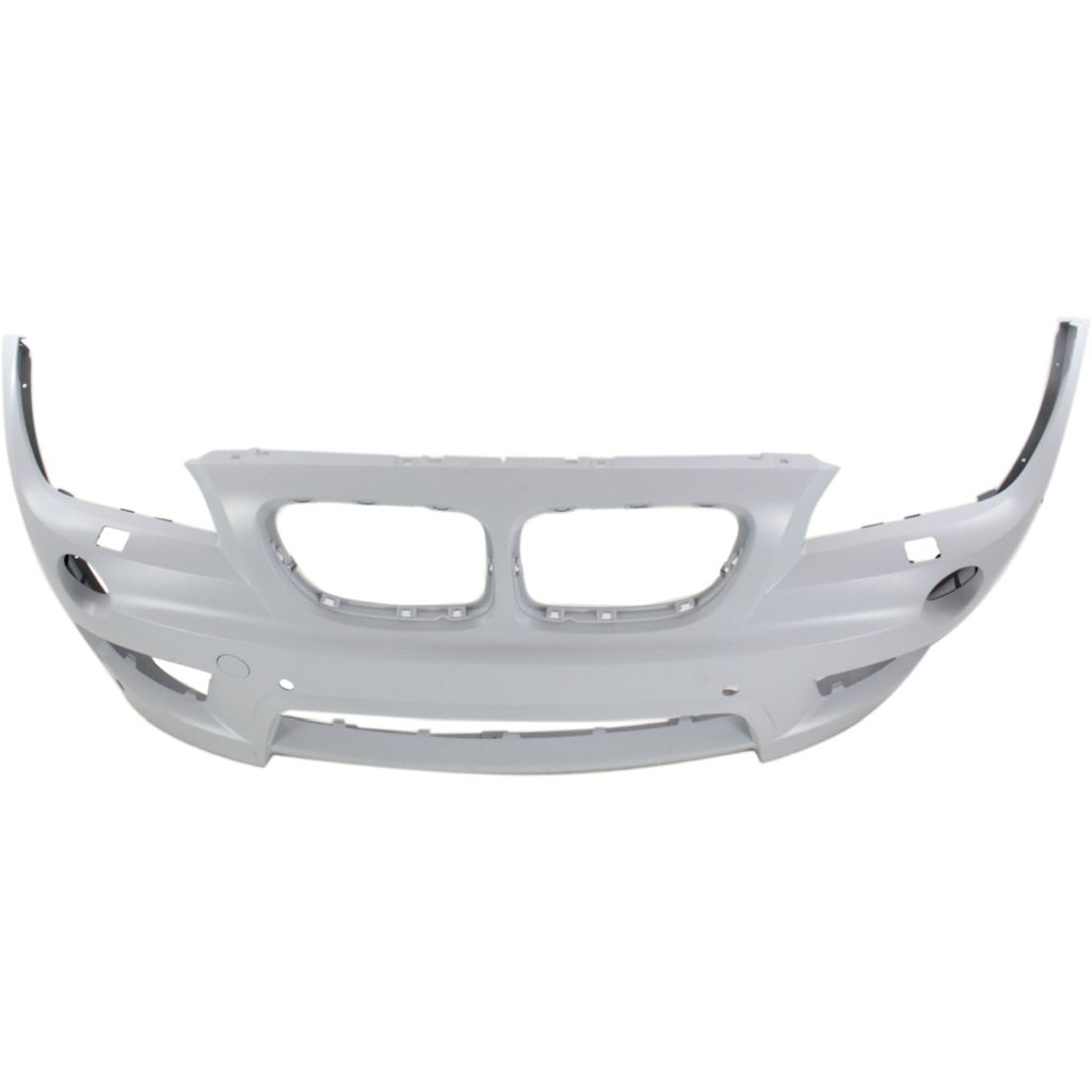 BMW BMW X1 FRONT BUMPER COVER PRIMED (W/ WASHER)(W/ SENSOR)(W/ M SPORT)(1PC) OEM#51118050636 2013-2015 PL#BM1000305