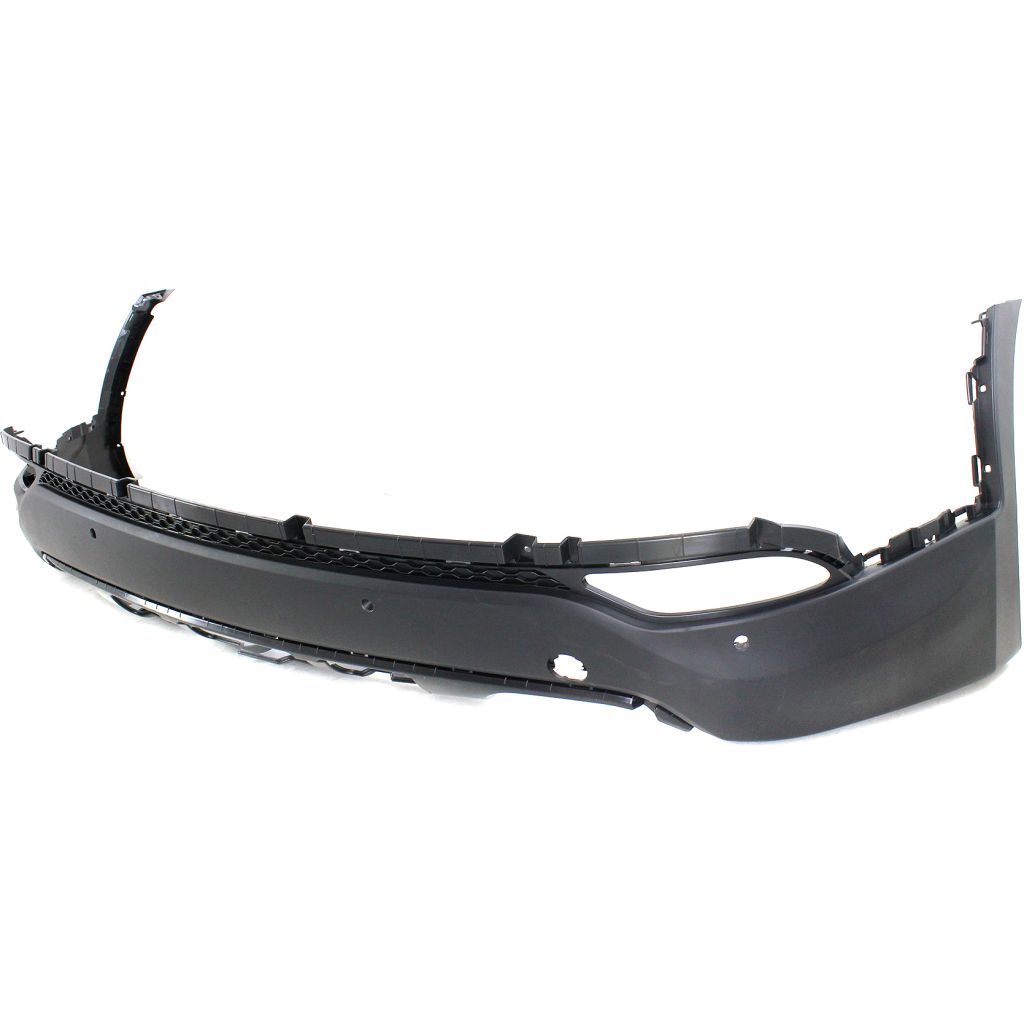HYUNDAI SANTA FE SPORT (2.0/2.4L) REAR BUMPER COVER LOWER TEXT BLACK (W/SENSOR)(WO/BLIND DETECT)**CAPA** OEM#866504Z000 2013-2016 PL#HY1115103C